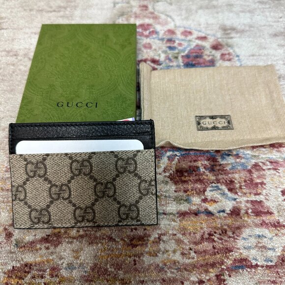 Gucci Unisex Card Wallet Case Brand New!! - Picture 1 of 4